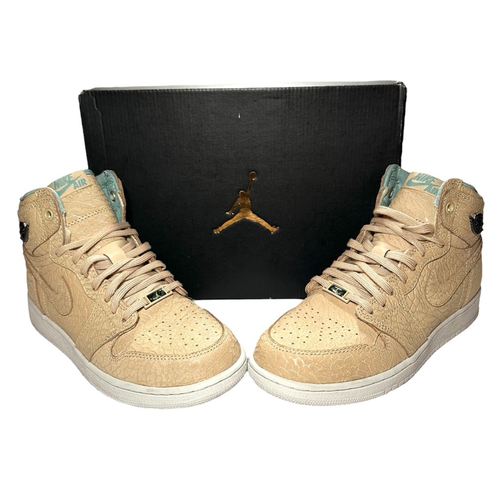 Air Jordan 1 Retro High OG GG Pearl Sneakers Size 6.5Y